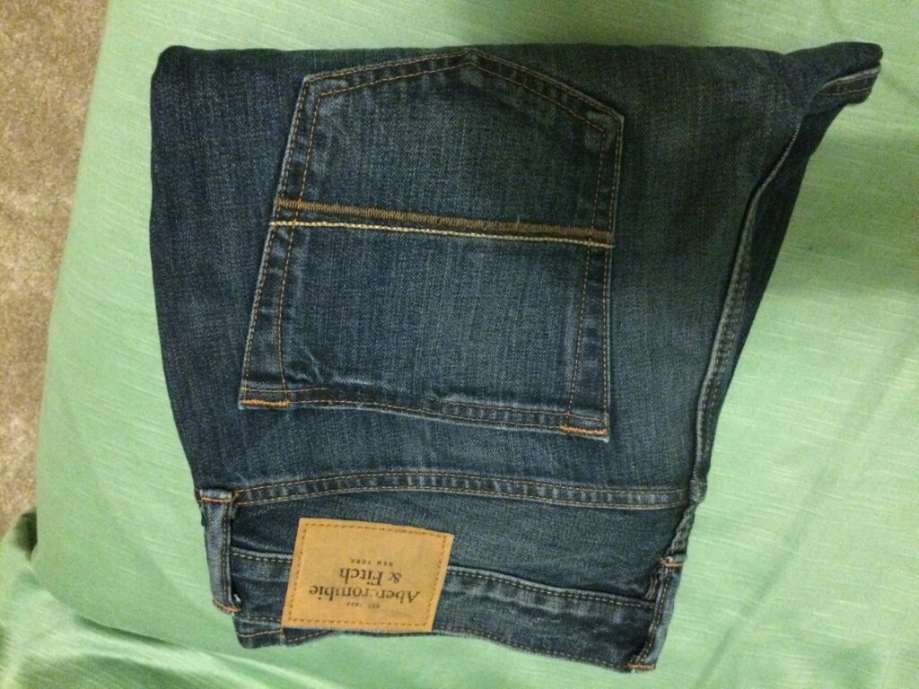 abercrombie and fitch mens bootcut jeans